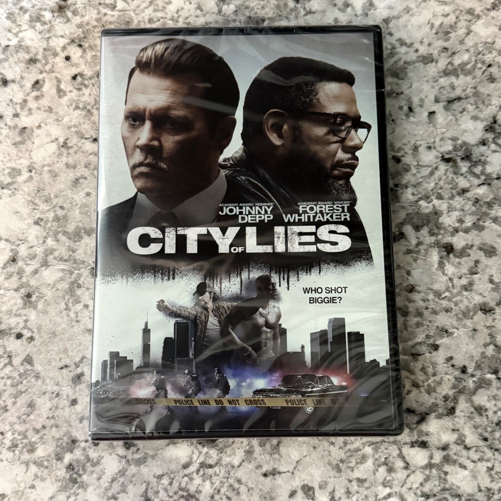 City of Lies DVD Johnny Depp‎ Forest Whitaker Crime Drama Movie Sealed